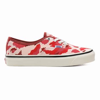 Damske Tenisky Vans Anaheim Factory Authentic 44 DX Maskacove/Červené VA81RDSIN